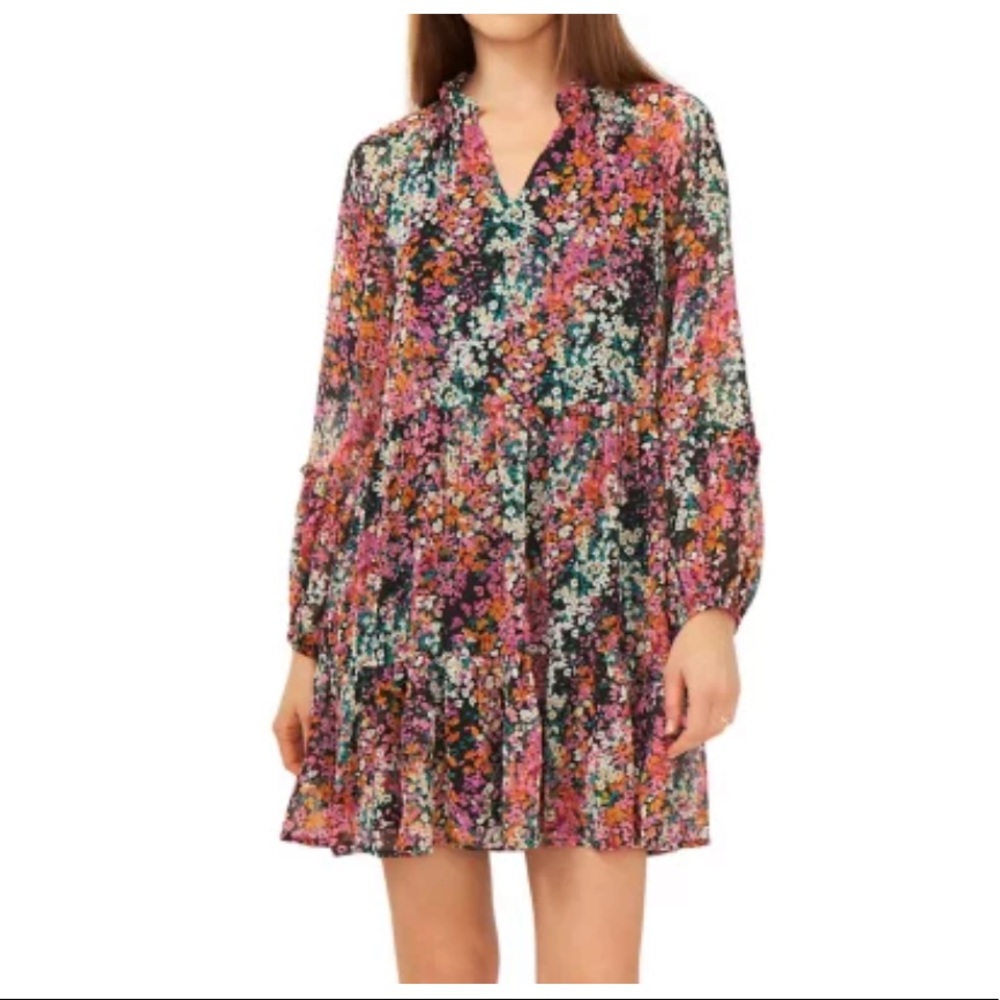 Vince Camuto Ladies Three Tier Mini Dress